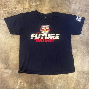 vintage y2k adidas red bull baby tee size small